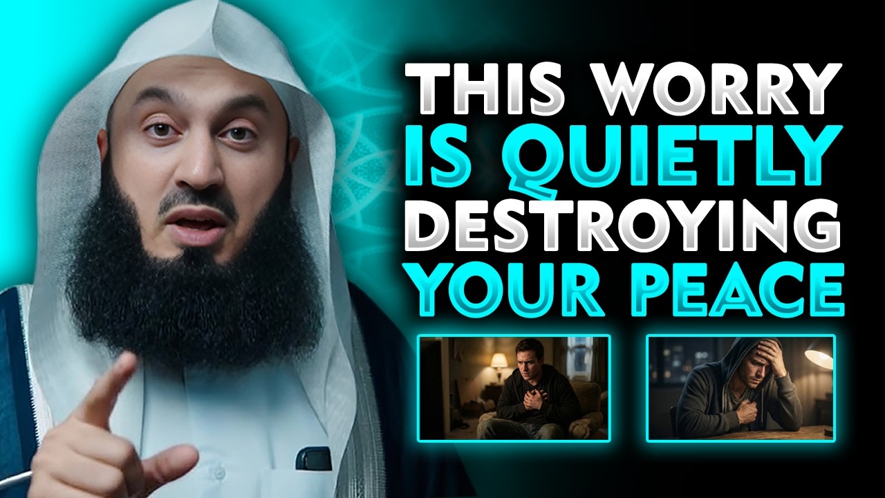 ALLAH NEVER ASKED YOU TO LIVE LIKE THIS — Let Go of This Worry  | mufti menk Reminder