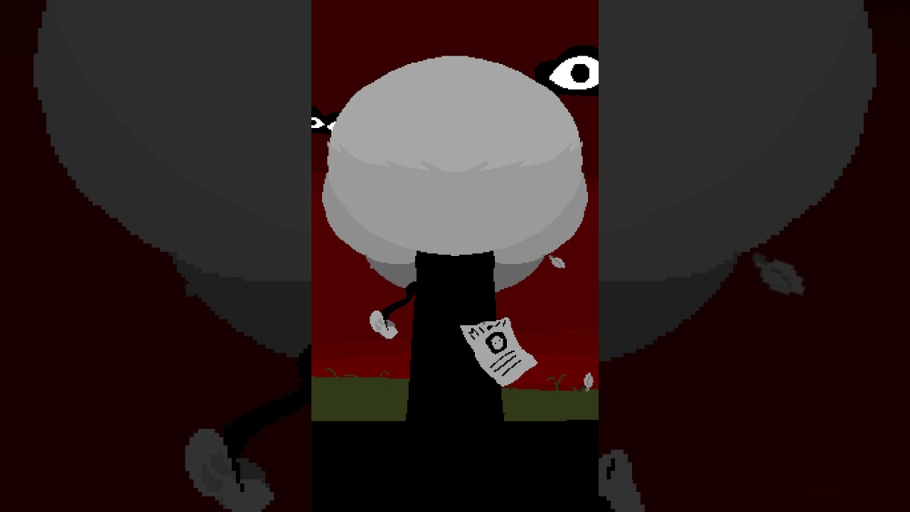 Mr. Tree phase 2 cancelled update animation pixelart #sprunki #shorts #animation #incredibox #horror