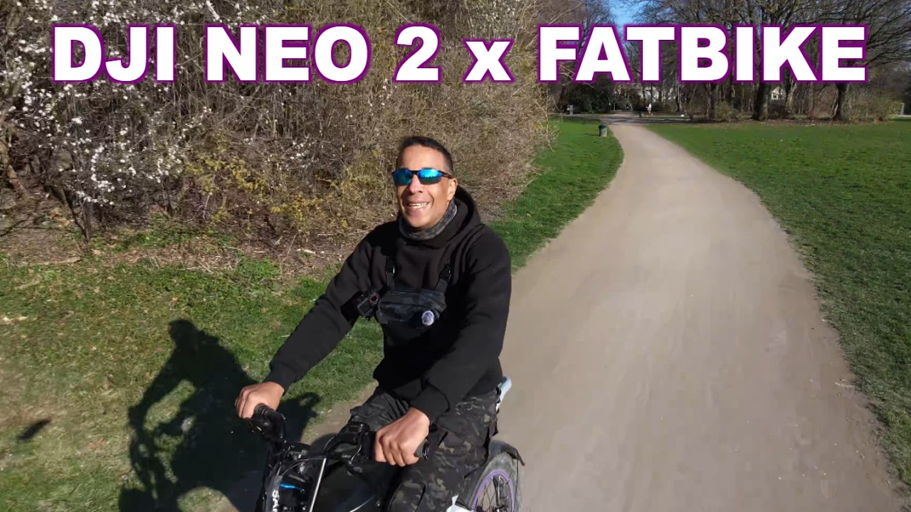 Fatbike + DJI Neo 2: So geil fliegt die Drohne mit!