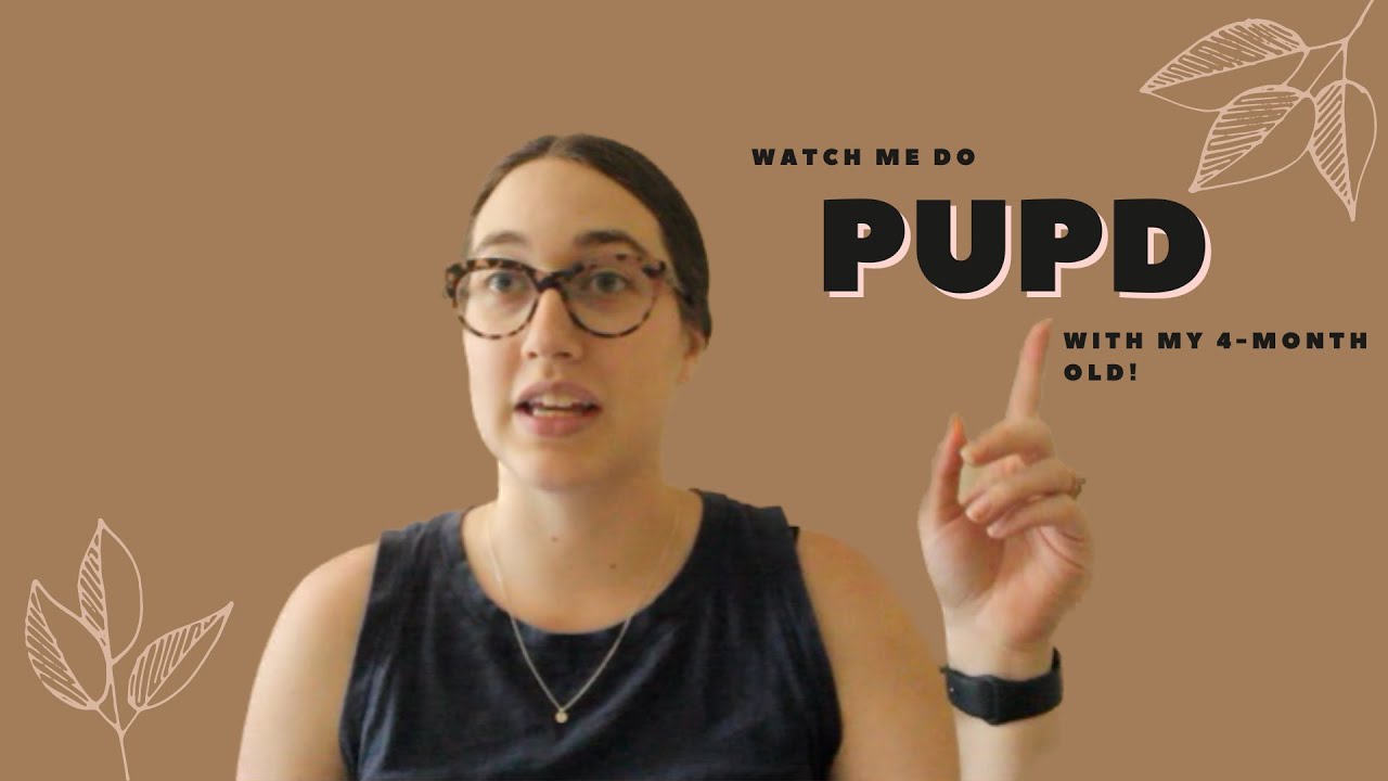 Doing Pick Up Put Down (PUPD) with my 4-Month Old!