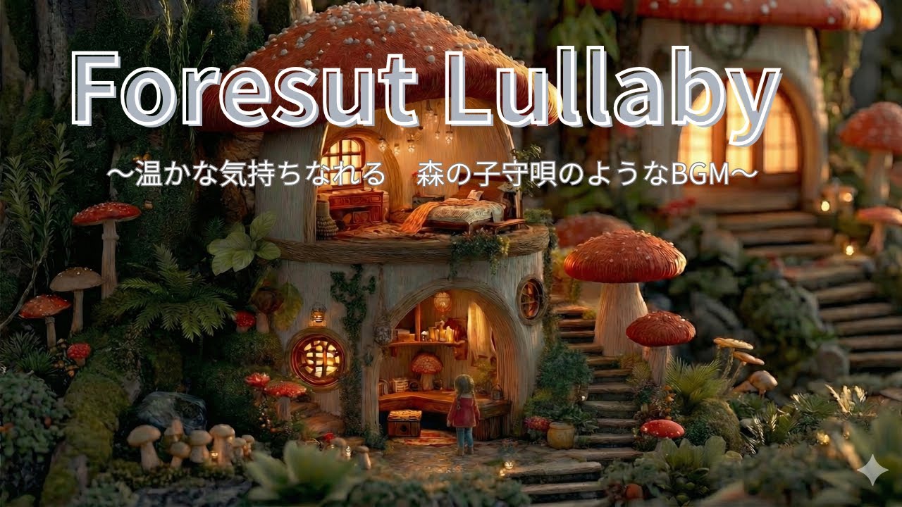 森の子守唄のように、優しい気持ちになれるBGM♪