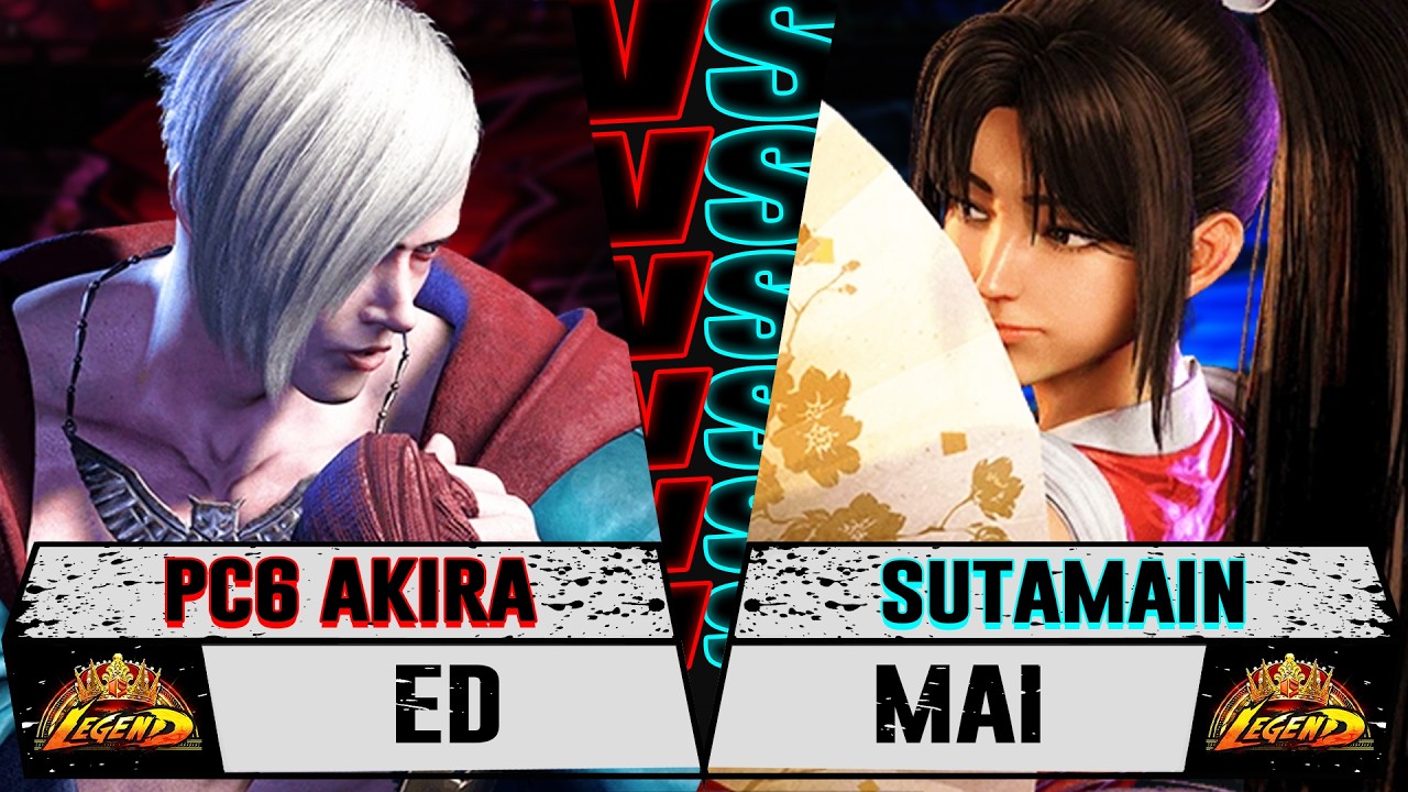 Akira (ED) vs Sutamain (Mai) - Street Fighter 6