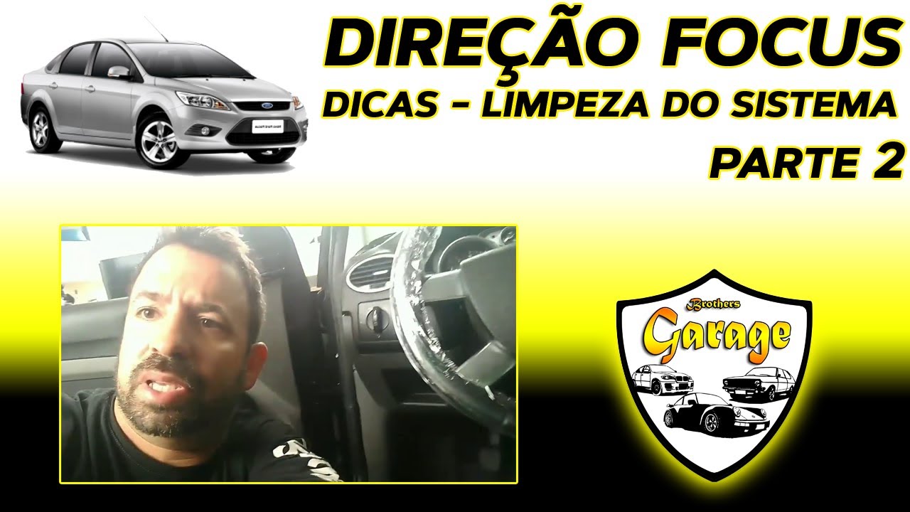 DESMONTAGEM CAIXA DE DIREÇÃO FORD FOCUS,DICA LIMPEZA SISTEMA Vídeo 2