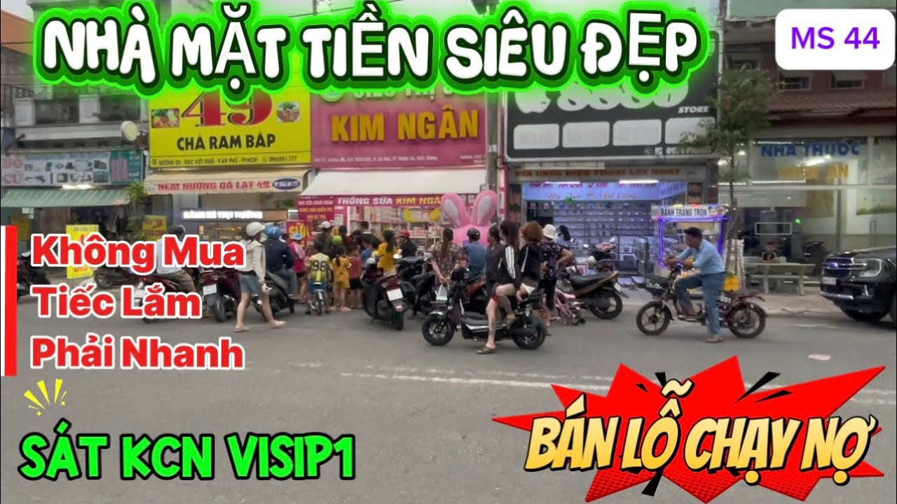 QUÁ RẺ GIÁ KHÔNG THỂ TIN NỔI NHÀ MẶT TIỀN SÁT KCN VISIP1, MUA NHANH MỚI CÒN GẦN TRUNG TÂM TPHCM 