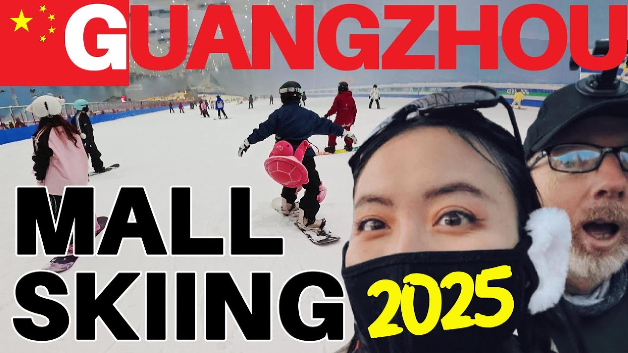 We went INDOOR Skiing & Snowboarding China 2025. Guangzhou!
