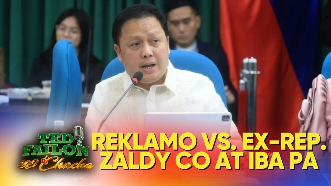 ICI, inirekomendang kasuhan sina Zaldy Co at iba pa  | Ted Failon & DJ Chacha