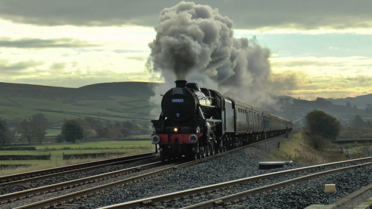 BRILLIANT Show from LMS Black 5 44871 on 'THE HADRIAN' 12/10/2024