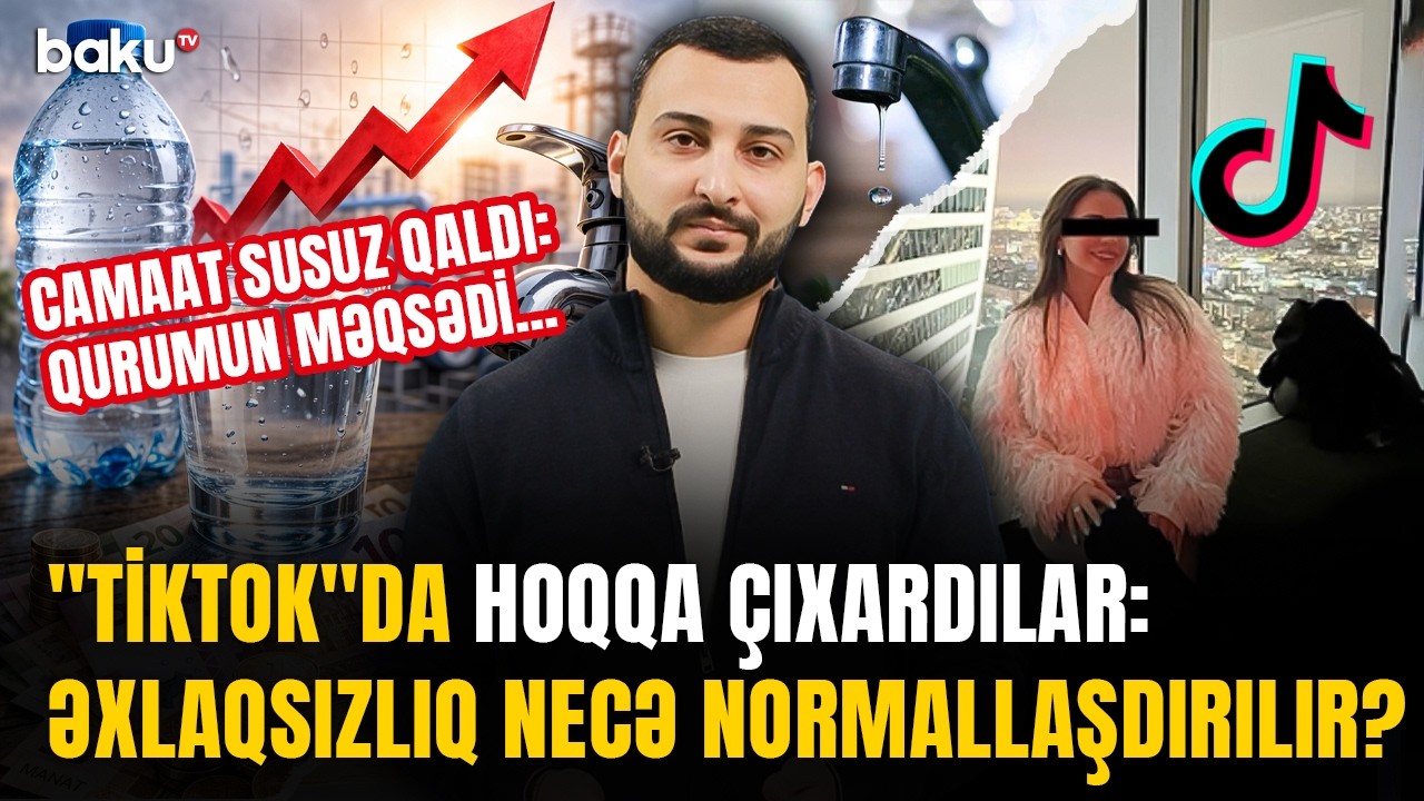 Ürəkbulandıran mənzərə: toyuqlar görün harada kəsilir | Su israfa görə bahalaşır, yoxsa...? - XÜLASƏ