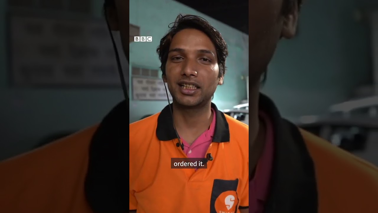 Gig workers strike: The dangerous race to deliver food in 10 minutes | BBC News India