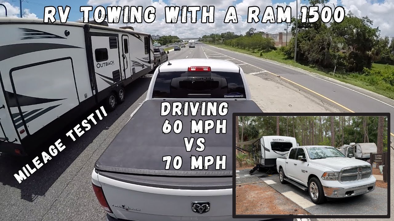 Буксировка 25-футового автодома с помощью Ram 1500. Часть 2. Вождение со скоростью 60 миль в час ...