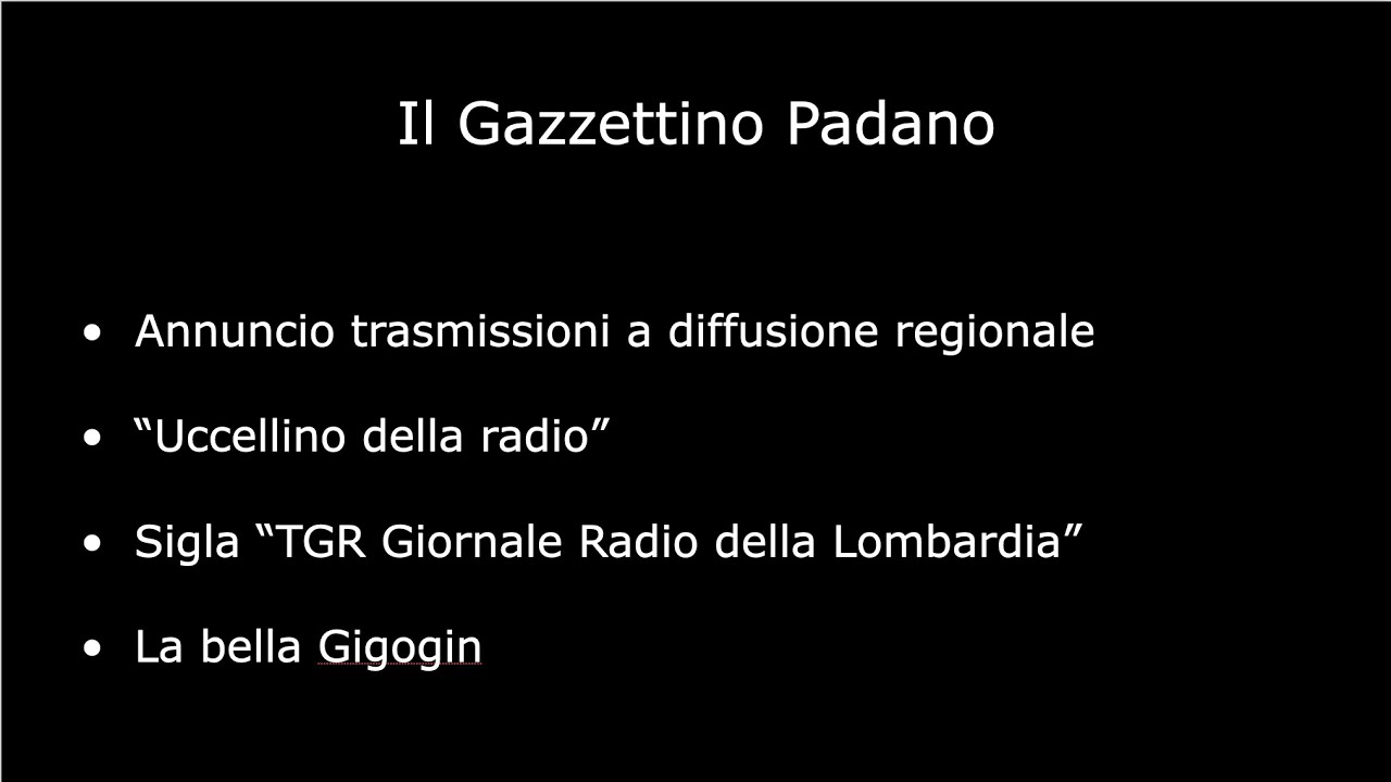 RAI Radio 1 900 kHz: TGR Lombardia 