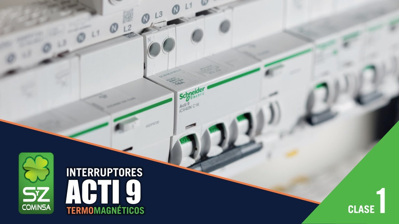 Interruptores Termomagn&eacute;ticos Acti9 - Schneider Electric