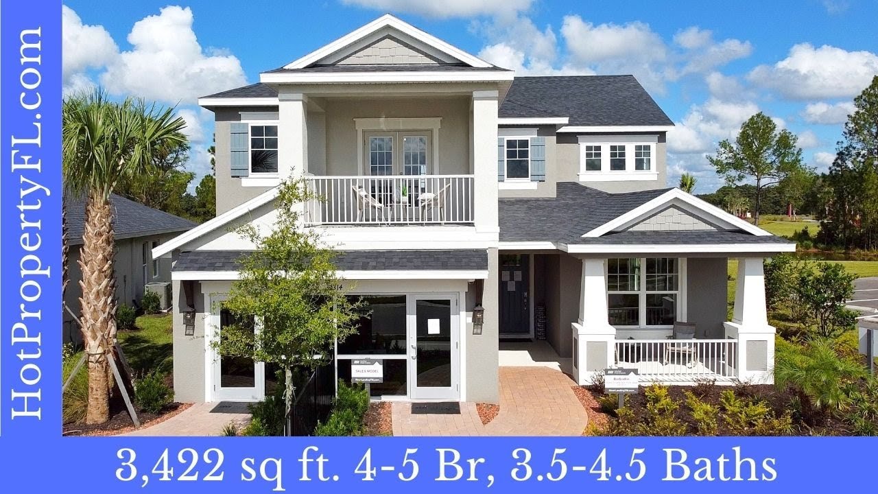 New Model Home Tour | Orlando / Tampa | Barbados model by Taylor Morrison Homes. 4-5 bedrooms