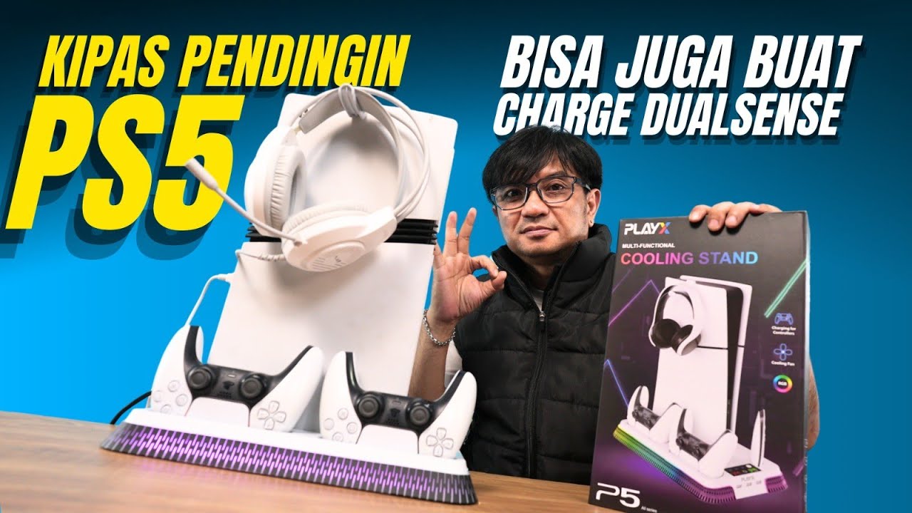 Cooling Stand PS5 Yang Multifungsi