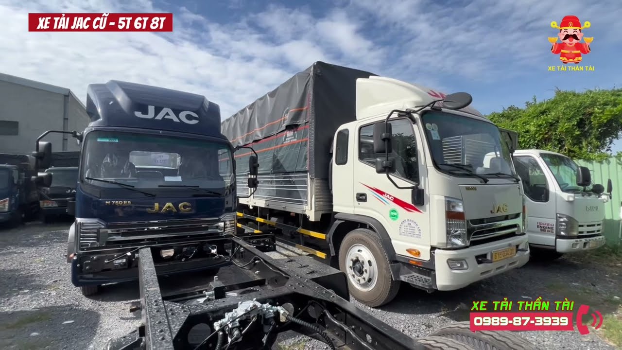 XE TẢI JAC CŨ 5T 6T 8 TẤN - Trả góp HCM | Xe tải Thần Tài