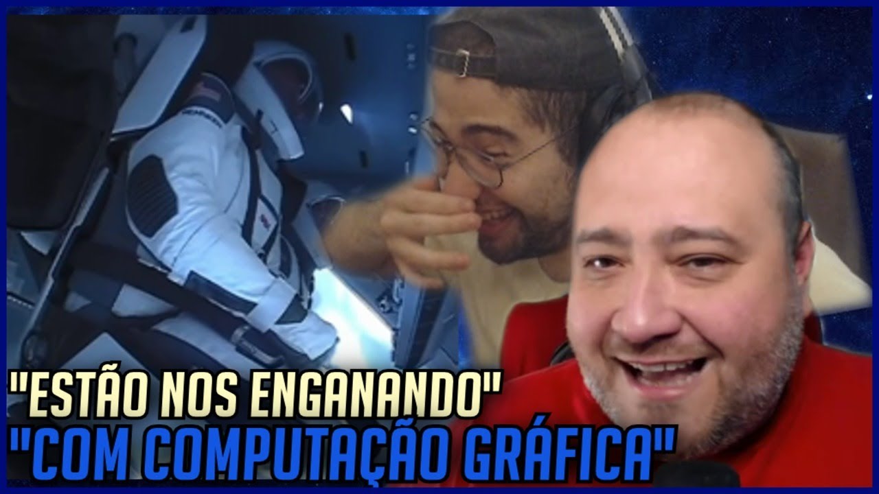 REACT DOS TERRAPLANISTAS SOBRE O NOVO VOO ESPACIAL