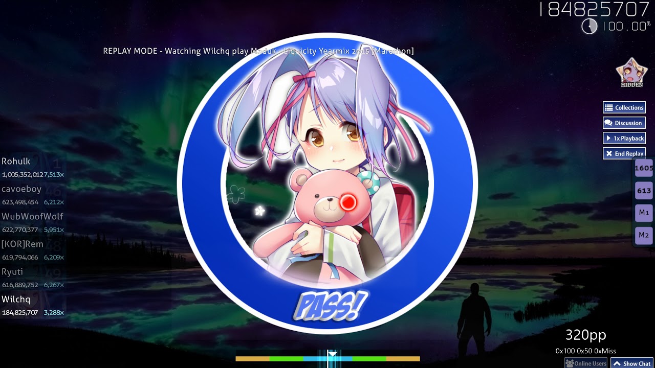 Wilchq | Maduk - Liquicity Yearmix 2015 [Marathon]  +HD SS #3 76.32 UR | 20 Minute Long Map!