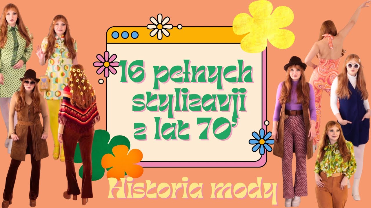 MODA LAT 70&rsquo; 🕺🏼 Lumpeksowe stylizacje i historia mody