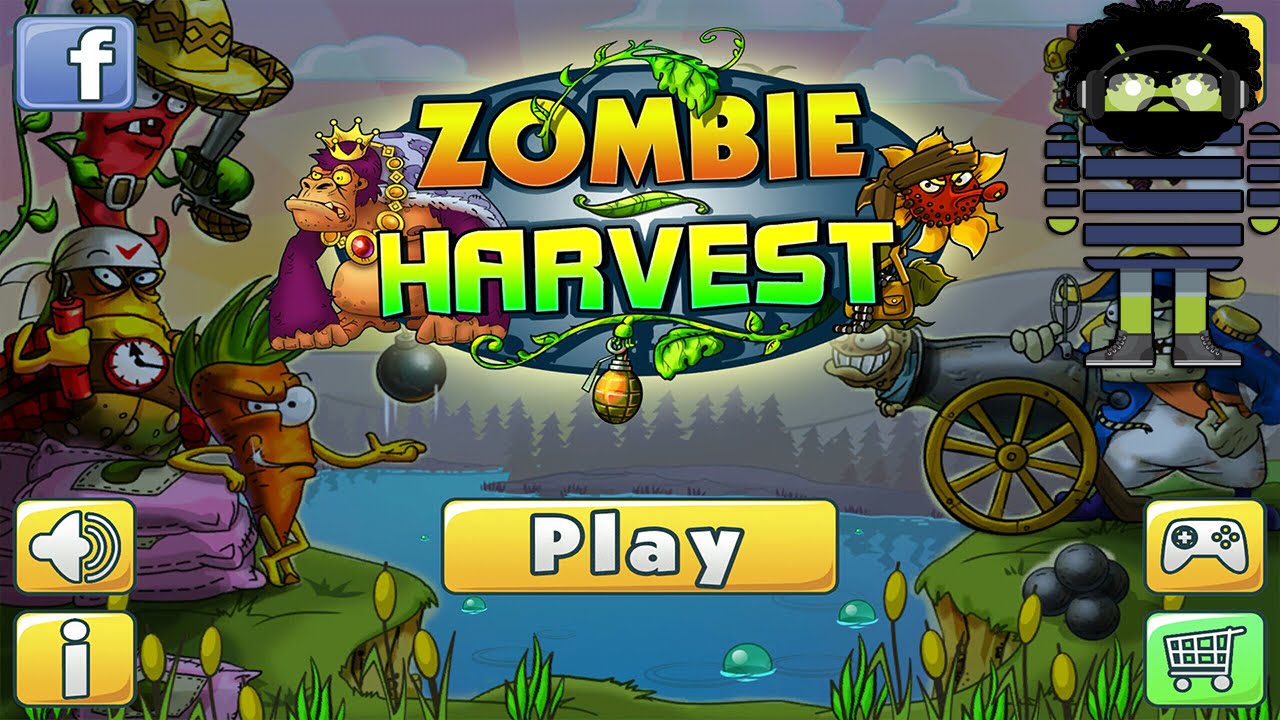 Android Games: Zombie Harvest - [First Look]