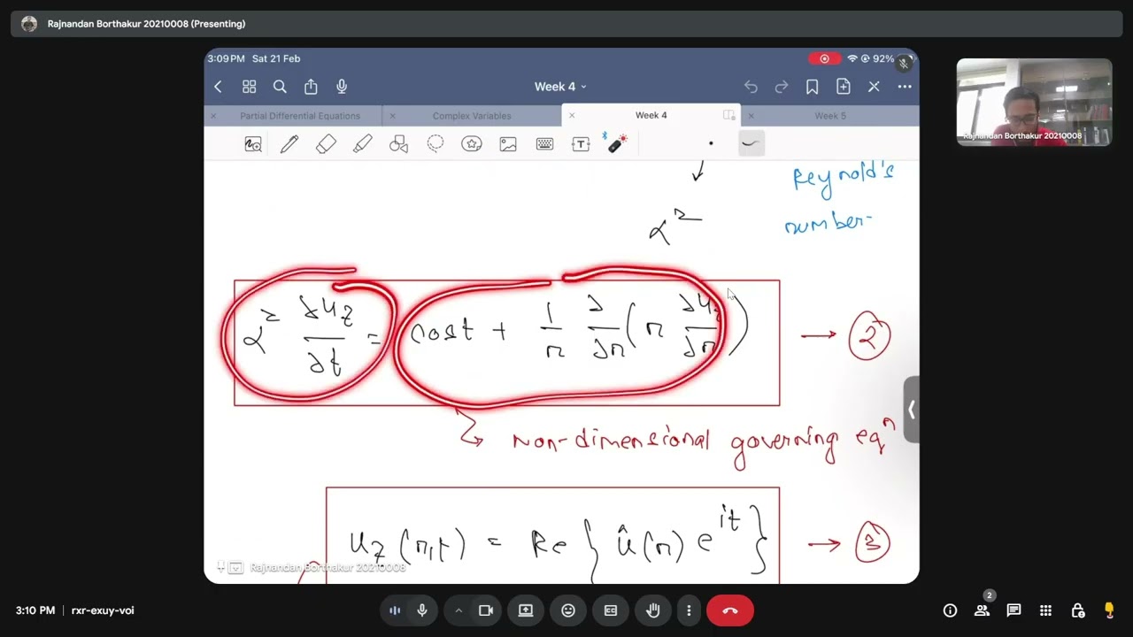 Viscous fluid flow Week 5: Flow through a square duct using method of separation of variables