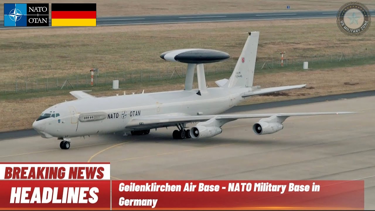 Geilenklirchen Air Base - NATO Military Base in Germany