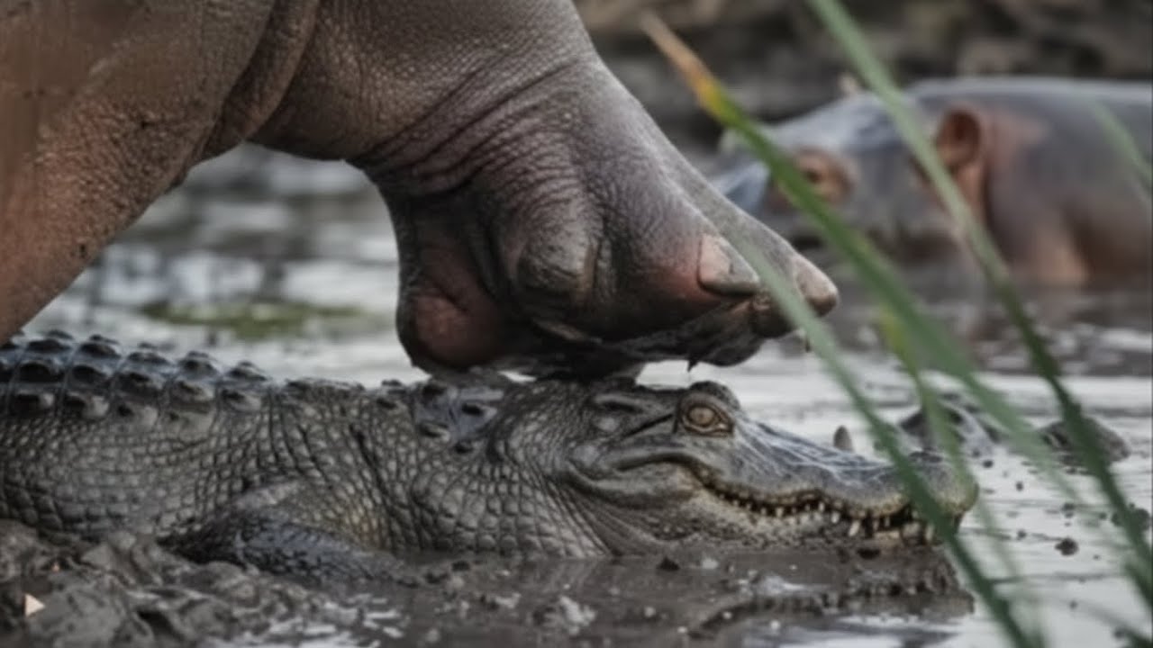 Giants Crocodile vs Hippo Army | The Ocean Documentary