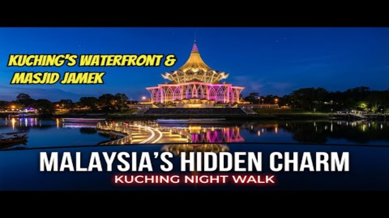 Kuching Waterfront Nightlife | Malaysia's Underrated City