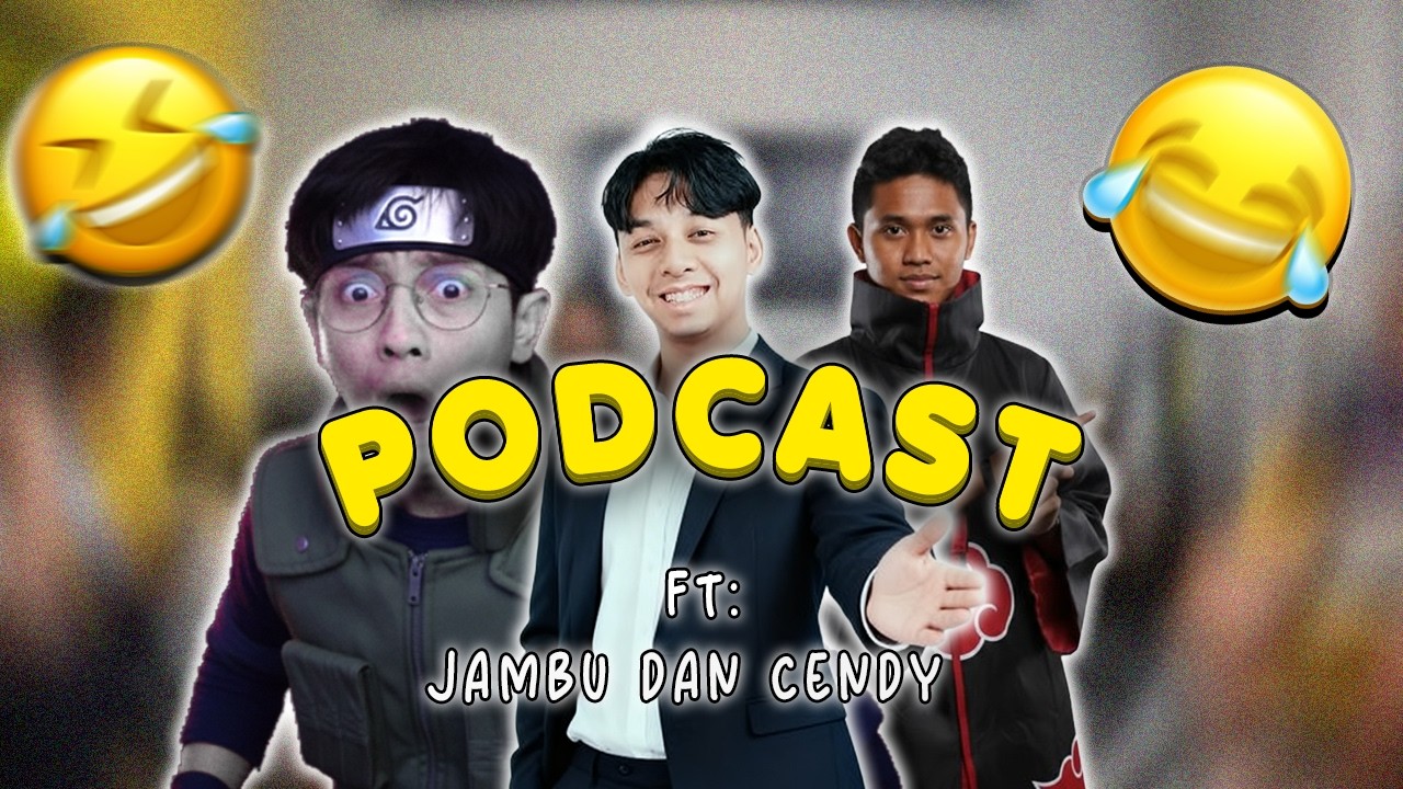momen kocak jambu dan cendy maen ke podcast bang upi