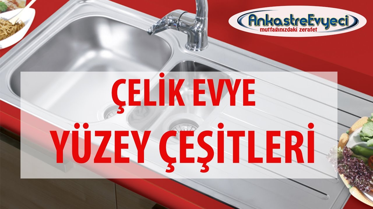 AnkastreEvyeci.com - Çelik Evye Yüzeyleri