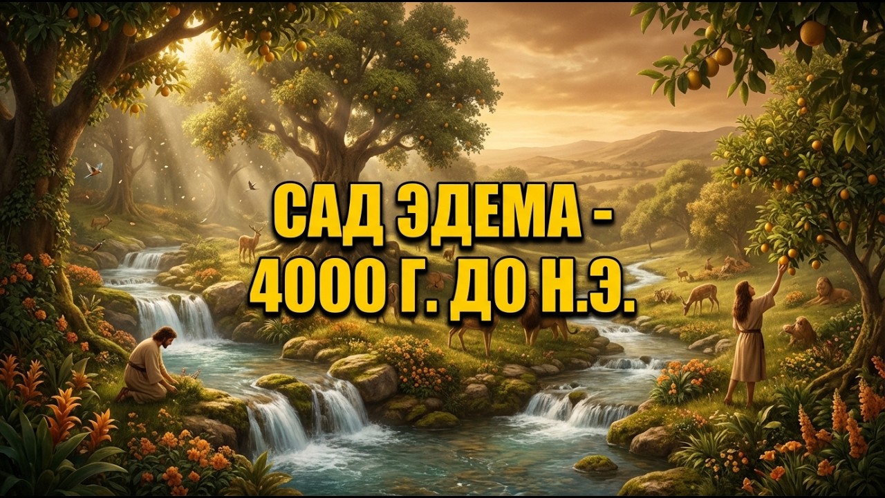 Такой Была Жизнь в Саду Эдема | Около 4000 г до н э | Первый Мир Созданный Богом | С ИИ