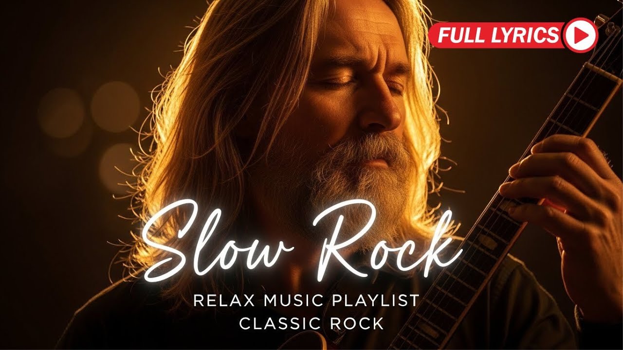 The Best of Slow Rock Ballads | Emotional Healing Love Songs | Inspired by Journey & Bryan Adams