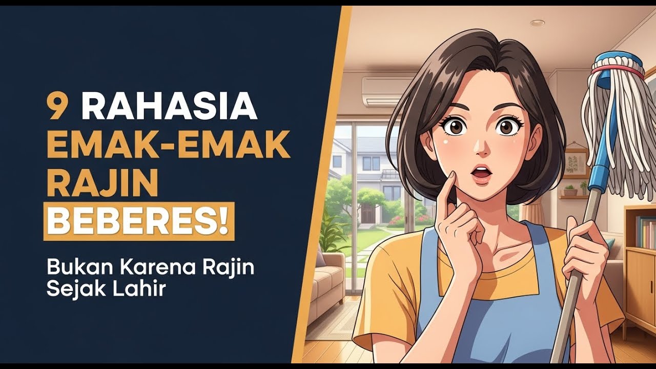 9 Rahasia Emak-Emak Selalu Rajin Beberes Rumah: Ternyata Bukan Karena Rajin Dari Lahir!