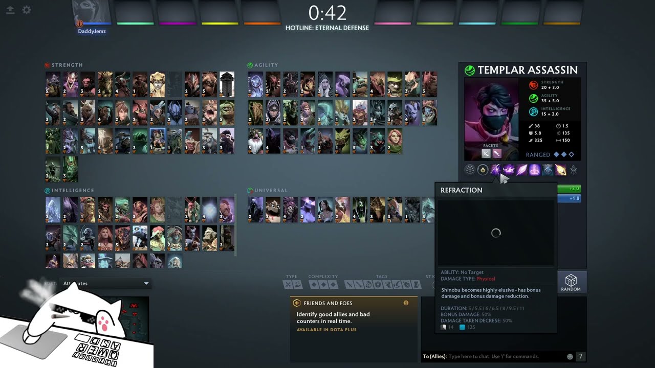 Sniper Death Mode |  HOTLINE: Eternal Defense Season 3 | Dota 2 Arcade