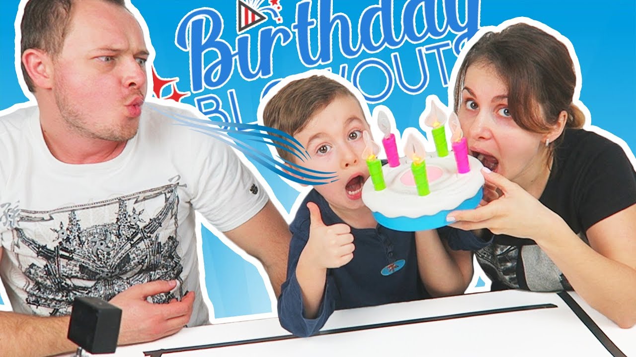 Birthday Blowout Challenge cu Parintii