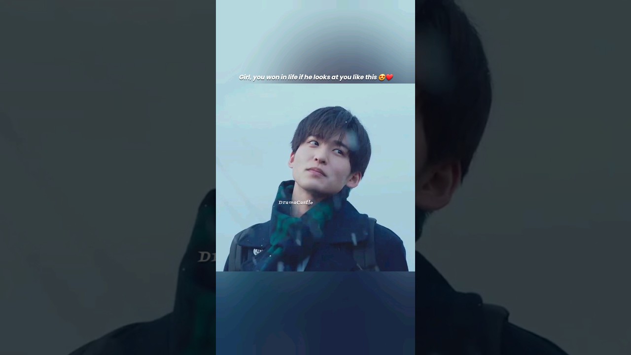 The way he was looking at her 🥰❤ #jdrama #japanese #silent #meguroren #shorts