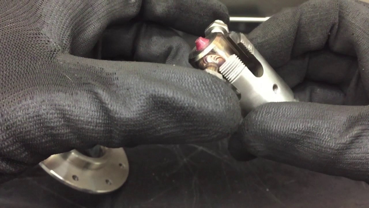 Montando LSV - Mounting Liquid Sample Valve