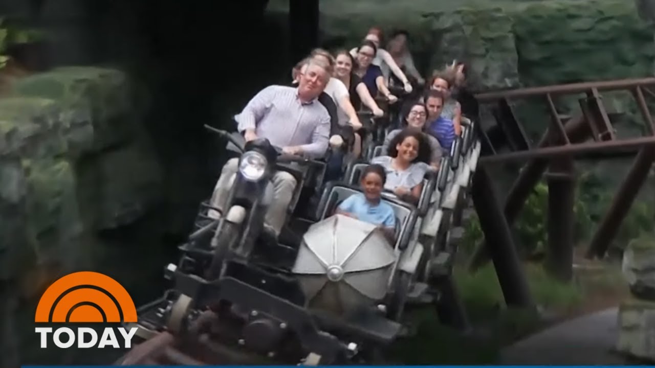 See A 1st Look At New Hagrid Coaster At Wizarding World Of Harry Potter | TODAY