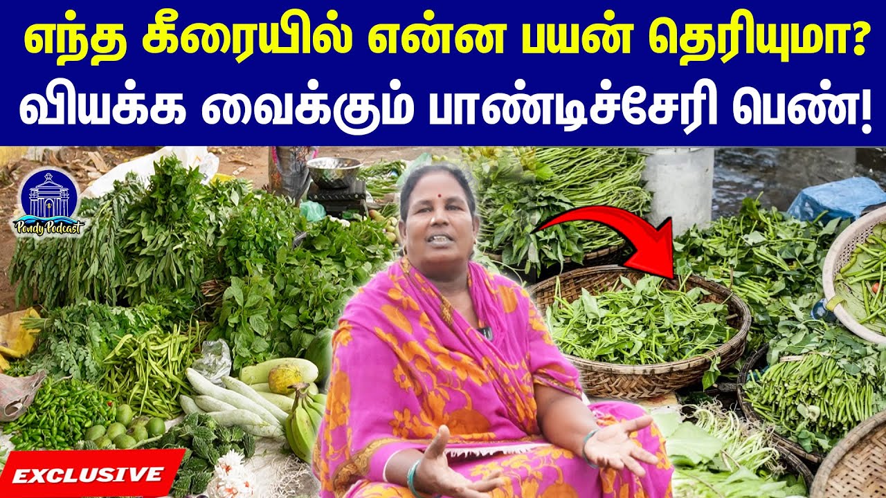 விவசாயத்தில் வியக்க வைக்கும் பாண்டிச்சேரி பெண் | Organic Farmer Plant Food