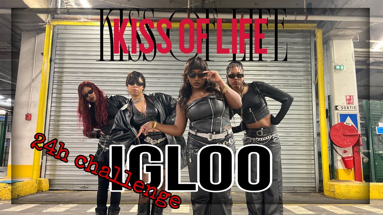 [24H CHALLENGE | KPOP IN PARIS | ONE TAKE] KISS OF LIFE (키스 오브 라이프) - IGLOO Dance Cover by BloodMoon
