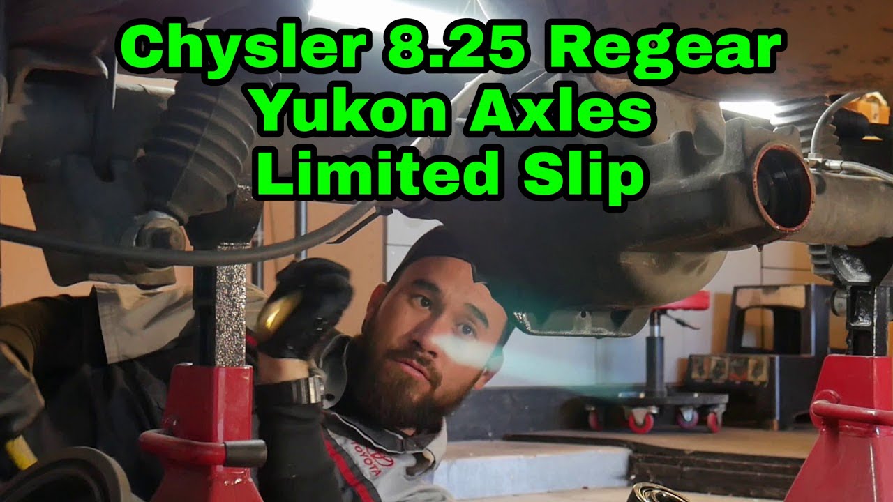 How to ReGear a Jeep Wrangler & Cherokee / install Yukon Lsd differential / Chysler 8.25  4.56 /