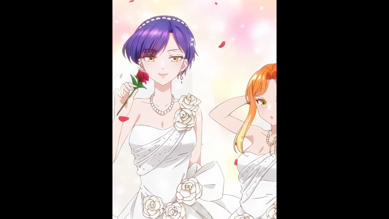 Mikadono Sisters In Wedding Dress😍.Mikadono Sanshimai wa Angai, Choroi. Bad boy.#anime #shorts #fyp