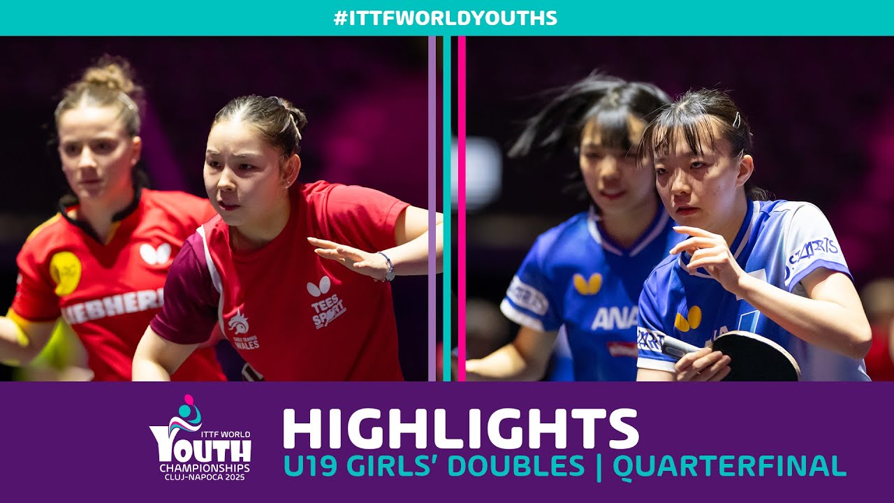 Griesel/Hursey vs Aoki/Ojio | U19 GD - QF | #ITTFWorldYouths 2025
