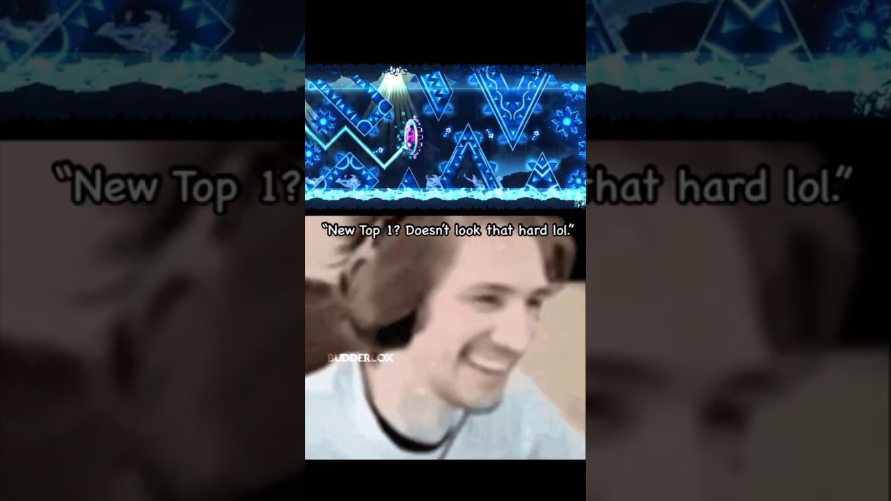 &ldquo;New Top 1 Geometry Dash level doesn&rsquo;t look that hard.&rdquo; 🗿 | #shorts #geometrydash #gd #xqc