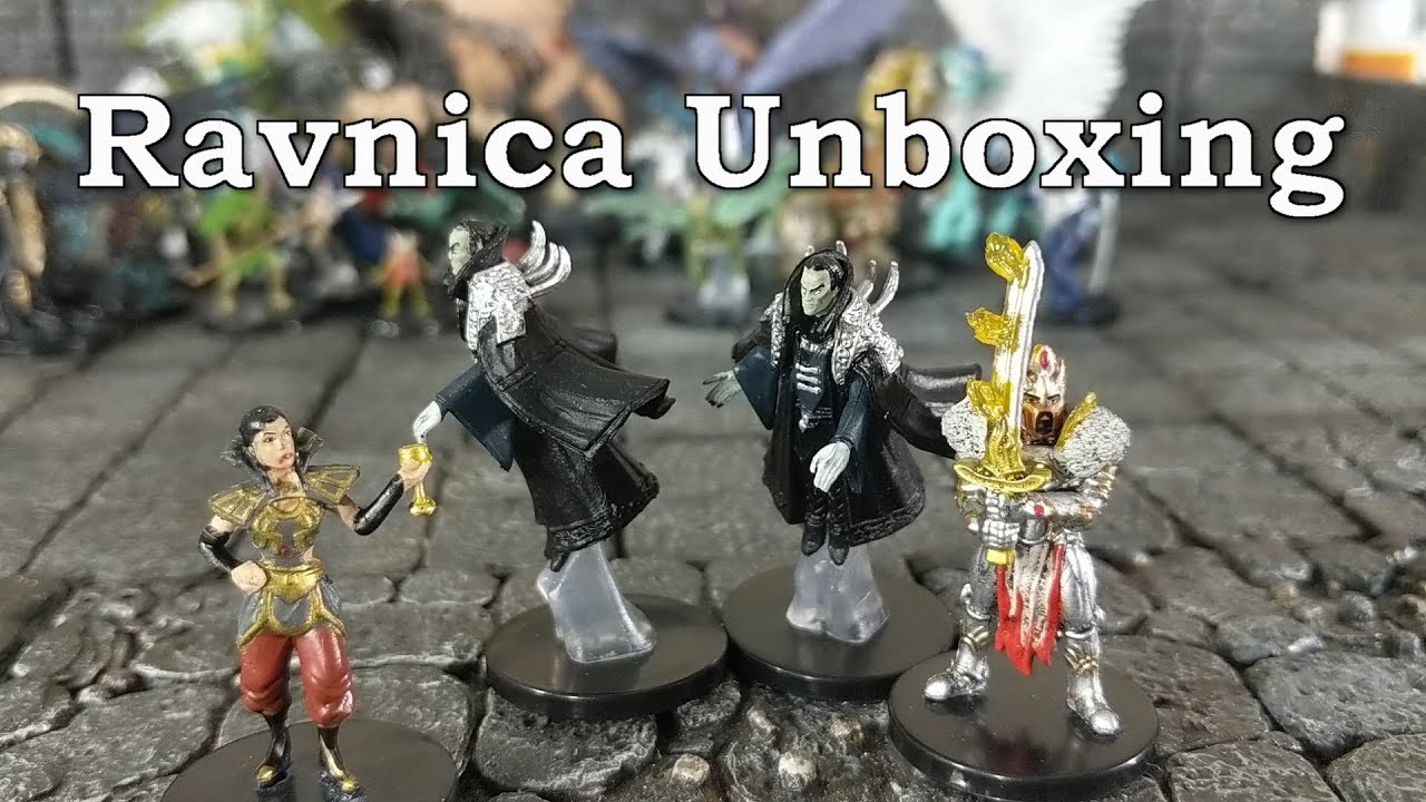 D&D Icons of the Realms Ravnica Miniatures Unboxing