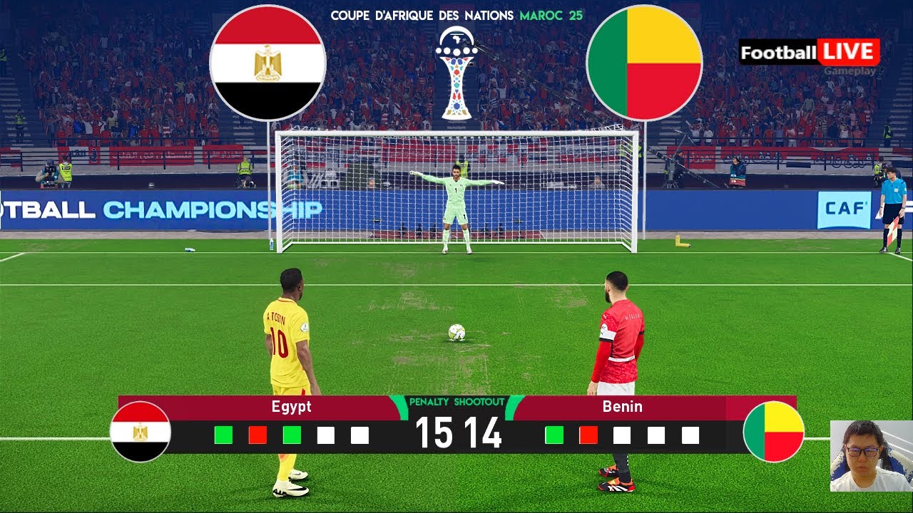 Egypt 🆚 Bénin - Penalty Shootout | Coupe d'Afrique des Nations 2025 CAN | eFootball PES