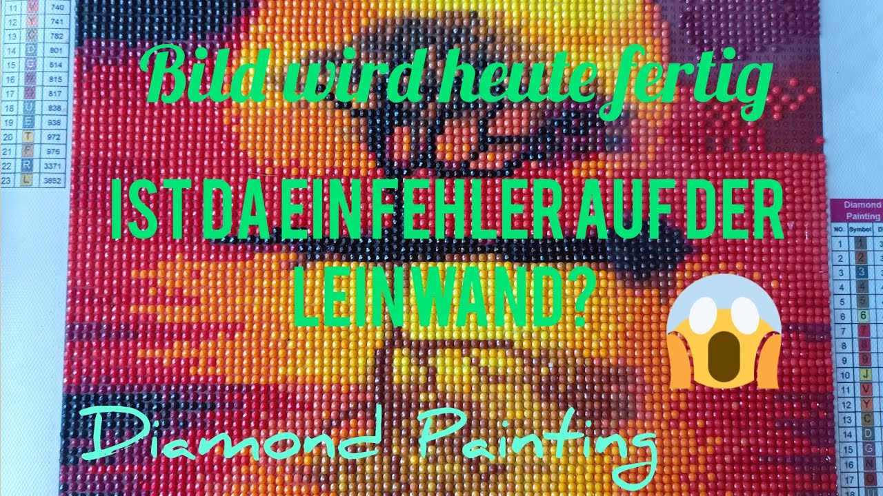 Diamond Painting | ◇ 💎Bild wird fertig. Fehler entdeckt? Hilfe!!!