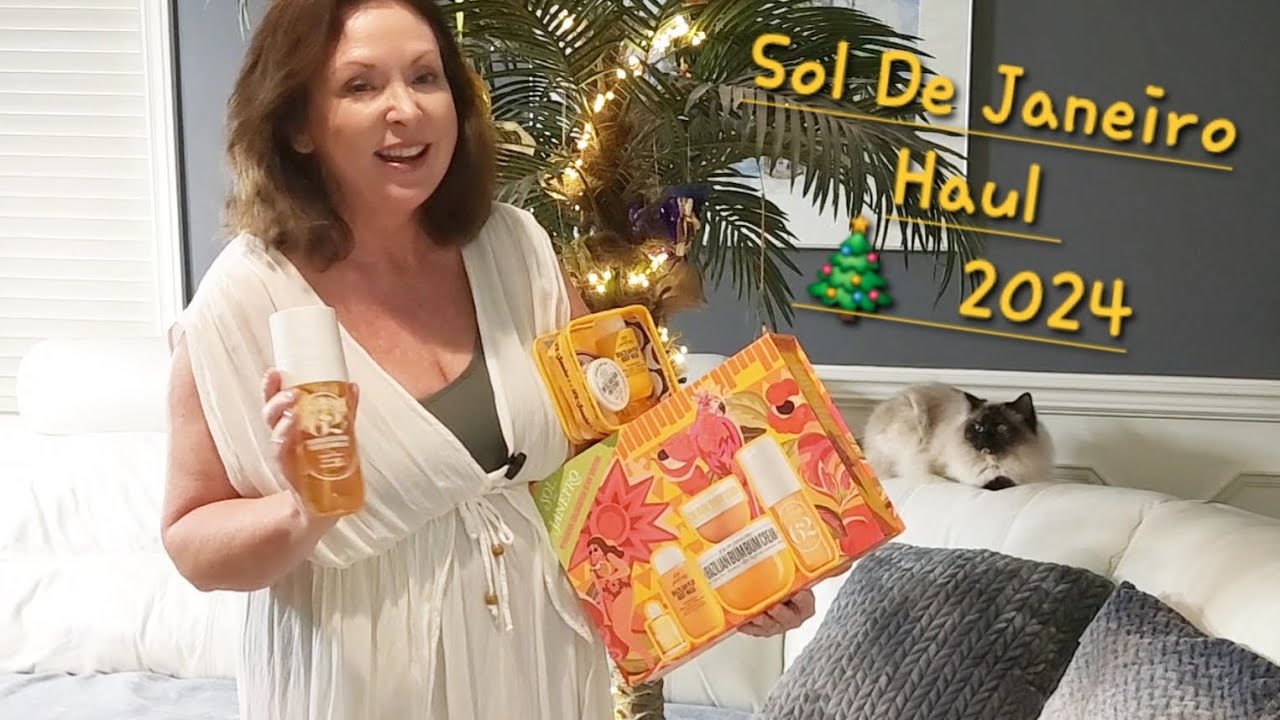 Christmas 2024 Sol De Janeiro gift boxes Cheirosa 62 Haul!
