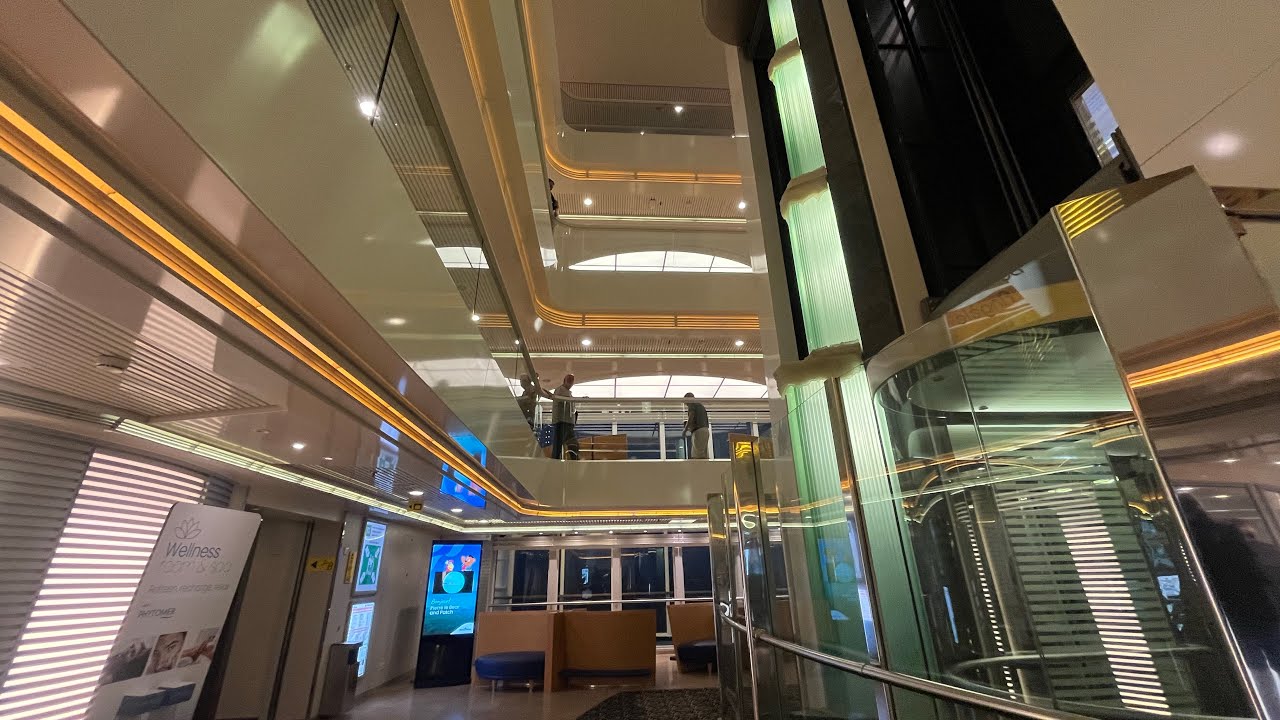 Onboard Brittany Ferries Pont Aven look around and life onboard 