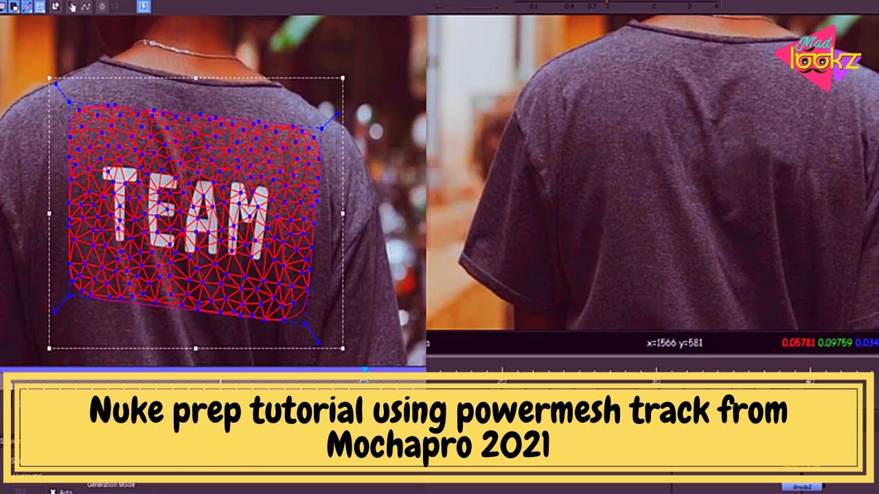 Nuke prep tutorial using Powermesh track from Mochapro 2021 | Prep tutorial | #Borisfx