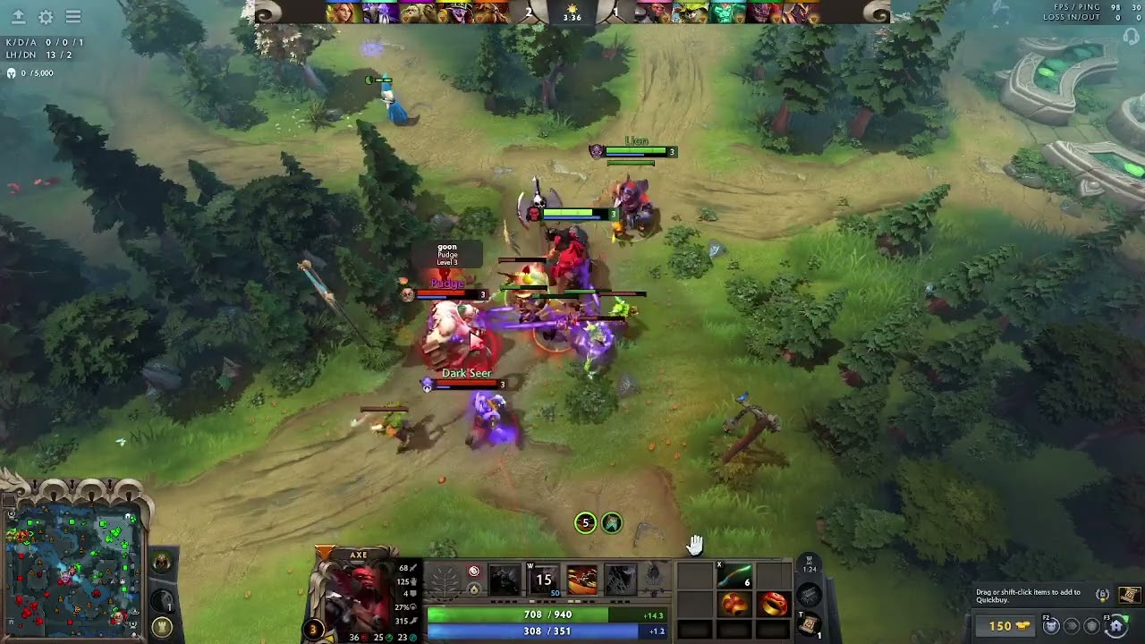 AXE เกมส์นี้เป็นเกมส์ที่น่าน้อยใจที่สุด ต่างคนต่างเล่น ฆ่าได้ LION TIP ให้  อย่าเสียใจ